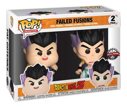 Funko Pop! Dragon Ball Z Failed Fusions 2 Pack