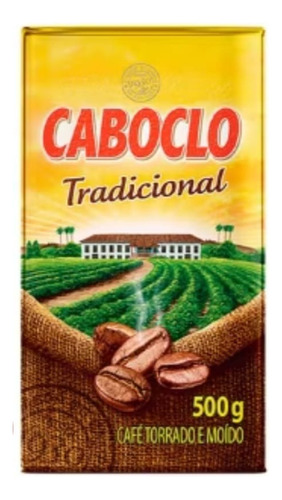 Kit 2 Café A Vácuo Tradicional Caboclo 500g