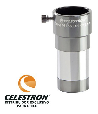 Lente Barlow Celestron Omni 1.25' 2x