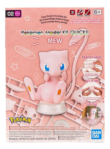 Pokémon Model Kit Quick Mew