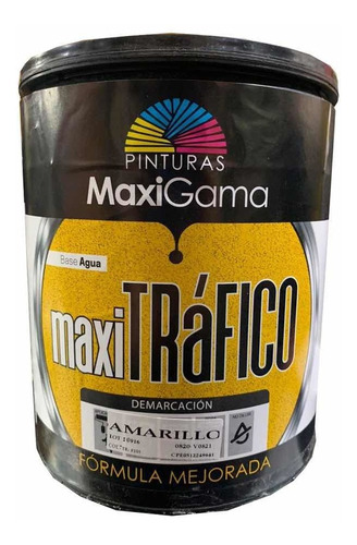 Galón Tráfico Amarillo Maxi Gama