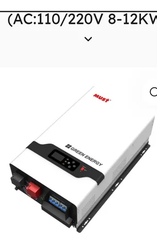 comprar Inversor Hybrido Must Pv33-6048tlv 6kw 48v-110\u002F220v 80a