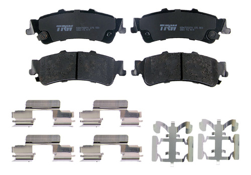 Balatas Tras. Para Gmc Sierra 1500 Slt 2001 4.3 V6 Ohv Trw