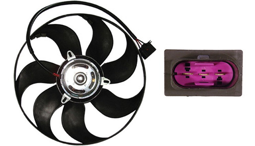 Electroventilador Vw Fox 2006-09 1.6 Nafta Sin Aire