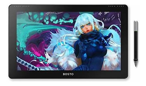 Tableta Dibujo 16hdt Pantalla 15.6 Monitor Grafico Soporte
