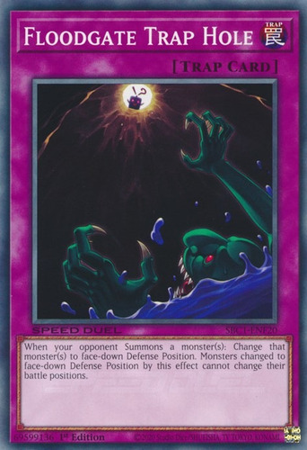 Floodgate Trap Hole (sbc1-enf20) Yu-gi-oh!