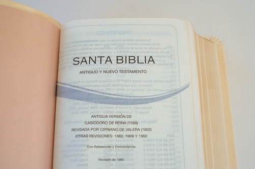 Biblia Chica Letra 8 Puntos Rvr1960 Imitación Piel Blanco