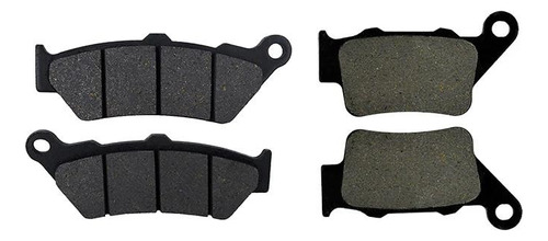 2 Pares De Pastillas De Freno Para Yamaha Xt660r 2004-2010