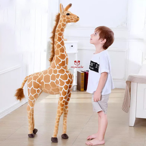 Peluche Jirafa De Felpa 130 Cm Imitación Jirafas Importado
