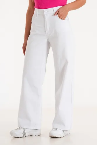 pantalón blanco mujer