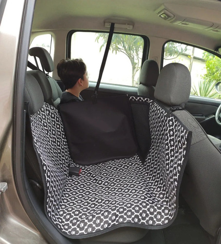 Imagem 4 de 6 de Capa Pet Carro - Banco Inteiro Ou Metade - Várias Estampas