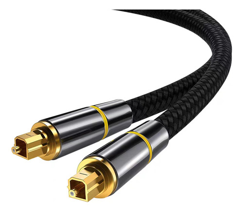 Cable De Audio De Fibra Óptica Estéreo Digital 3m