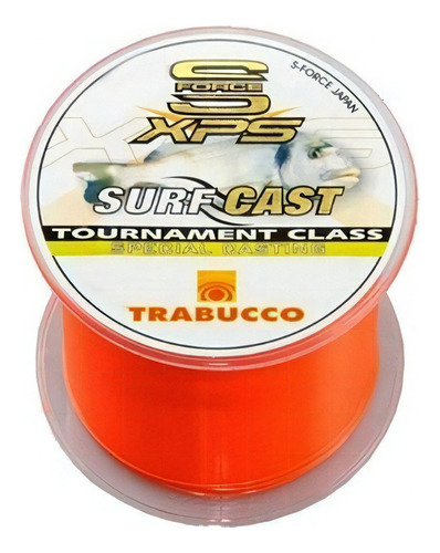 Linha Trabucco Xps Surf Cast 0,35mm 31lb 300m Mono Laranja