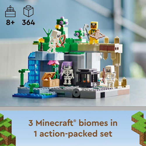 Set Lego Minecraft The Skeleton Dungeon, 21189 Constructi...