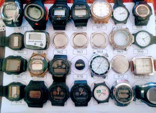 Lote 4 Sucatas Casio E Outros- Máquina Do Tempo