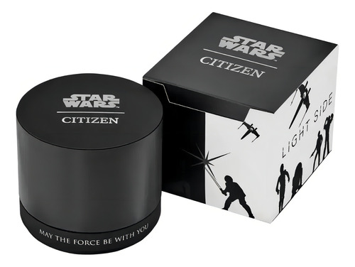 Reloj Citizen Ana-digital Star Wars Rebel Pilot Jg2131-51h Color de la correa Plateado
