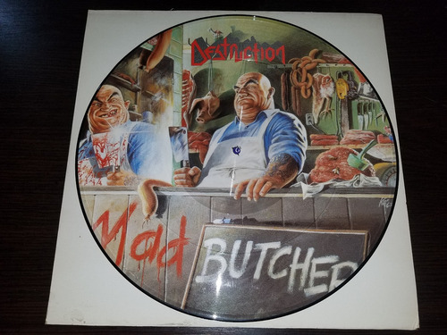 Lp Vinilo Disco Acetato Vinyl Destruction Mad Butcher Metal