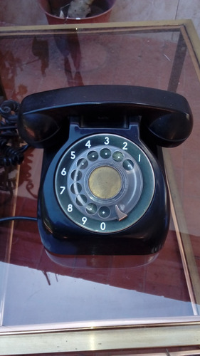Antiguo Telefono A Disco No Funciona Pára Coleccionar O Decoracion
