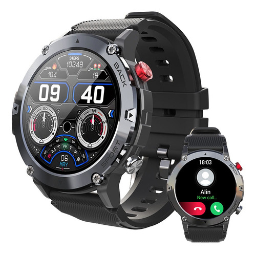 Smartwatch Reloj Inteligente Cubot C21 Negro 1.32'' Ip68