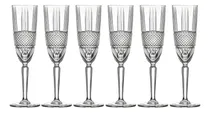 Comprar Flauta Para Brindar, Champán, Copas, Juego De 6 Copas De Cri