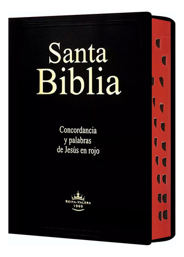 Biblia Letra Gigante Reina Valera 1960 Tapa Vinílica Negra