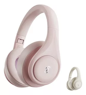 Auriculares Fingertime P9 Bluetooth Recargable Microfono Aux Color Rosa