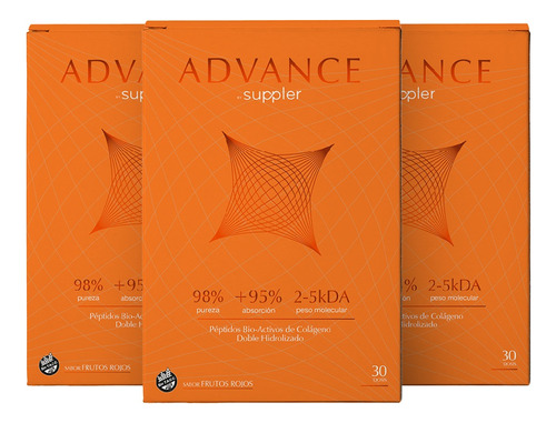 3x Advance Suppler Colageno Bioactivo Huesos Articulaciones 
