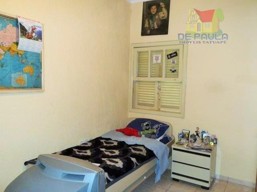 Imagem 11 de 30 de Sobrado Com 3 Dormitórios À Venda, 160 M² Por R$ 990.000,00 - Tatuapé - São Paulo/sp - So0163