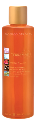 Óleo Protector De Sol Y Color Para Cabello Terramar 120 Ml