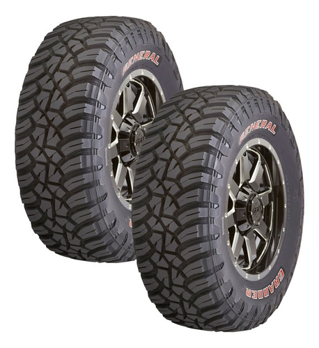 Paquete De 2 Llantas 285/75 R16 General Grabber X3 126/123q