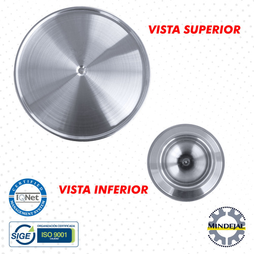 Base Para Pastel Y Postres Acero Inoxidable Tym