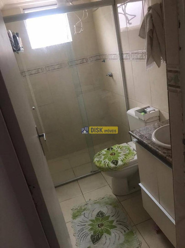 Apartamento Com 2 Dormitórios À Venda, 54 M² Por R$ 210.000 - Santa Terezinha - São Bernardo Do Campo/sp - Ap2011