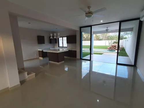 Casa Mod Boste Con Piscina En Praderas Del Mayab, Carretera Chicxulub Puerto