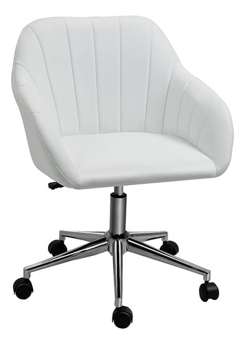 Vinsetto Mid Back Home Office Chair Computer Desk Chair Con 