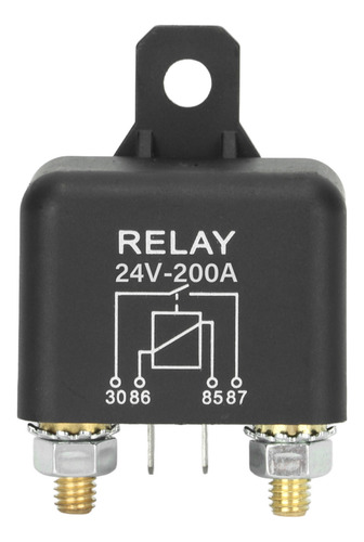 Relé De Arranque Para Coche, 24 V, 200 A, De Alta Corriente,