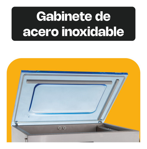 Empacadora Alto Vacío Rhino Evac-40x 40m 3/h Barra 57 Y 79cm