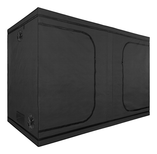Carpa De Cultivo Armario Indoor Invernadero Green Film Autocultivo 300x150x200 Grow Color Negro Interior Tela Mylar Reflectante Cultivar Plantas Flores