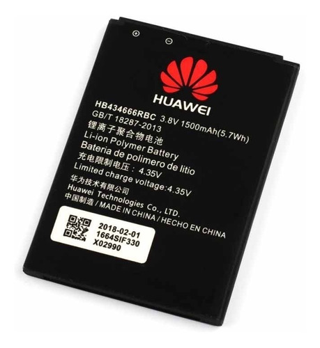 Imagen 2 de 3 de Batería Modem Celular Huawei Original Usb Wifi Mp3 4g 3g Gb