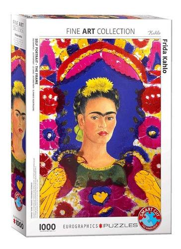 Frida Kahlo Retrato Rompecabezas 1000 Piezas Eurographics
