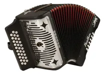Comprar Acordeón Hohner Panther G\u002Fc\u002Ff Con Diatónico De 3 Hileras En