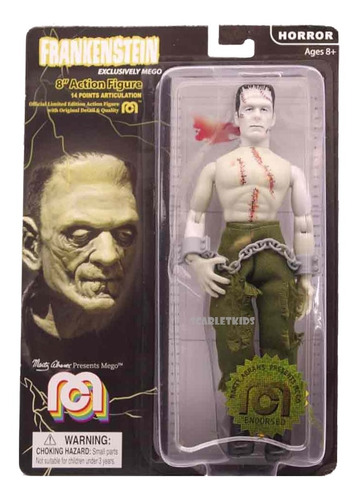 Frankenstein Figura Articulada Edicion Limitada Horror Mego