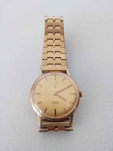 Hermoso Reloj Olimpia N C 17 Jewels De Cuerda Raro, Antiguo (Usado)