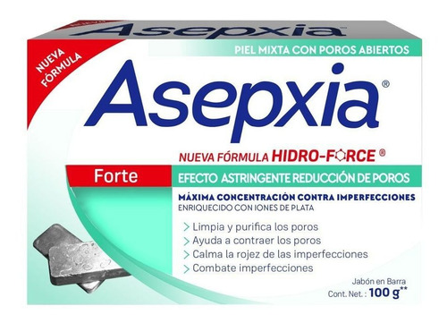 Asepxia Jabon Forte 30%