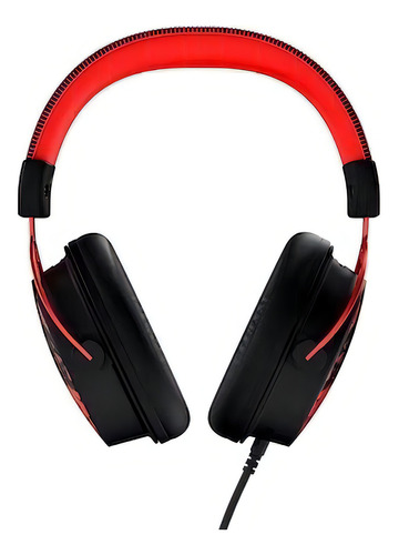Diadema Hyperx Cloud Alpha Micrófono Itachi Edicion Color Negro