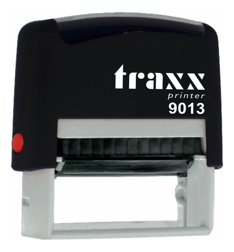 Timbre Sin Personalizar Traxx 9013 - Insumo Exterior Negro Con Gris