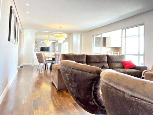 Imagem 15 de 20 de Apartamento Mobiliado 132m² Andar Alto 3 Suites Varanda Gourmet 2 Vagas