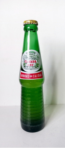 Botella Antigua Individual Canada Dry Sellada