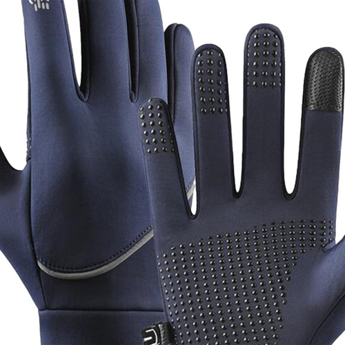 Guantes De Invierno Con Pantalla Táctil, Azul Talla M