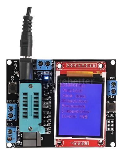 Gm328b Lcd Esr Transistor Resistor Capacitor Tester Pwm Seña