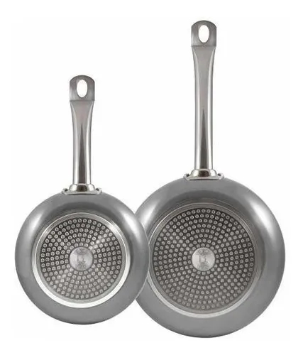 Bergner Professional Chef Platinum 2 Frying Pans + 4, Alumin